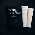 Pricing Cheat Sheet